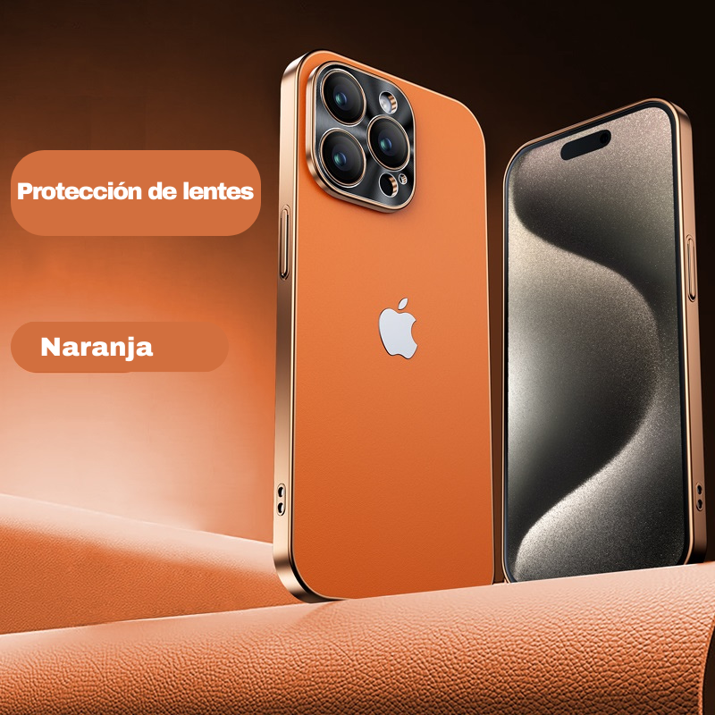 iPhone 13 a 15 / Funda Ultra Cuero