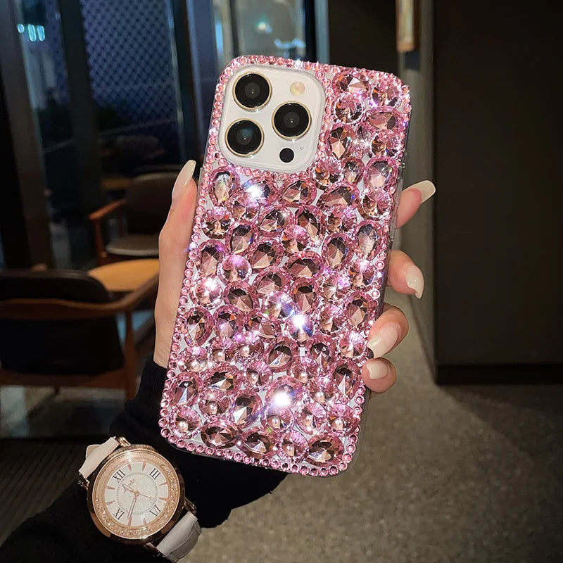 iPhone 8 a 11 / Funda Piedras de Lujo