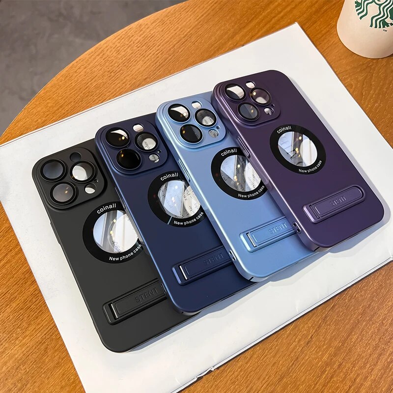 iPhone 11 a 14 / Funda Stent con apoyo