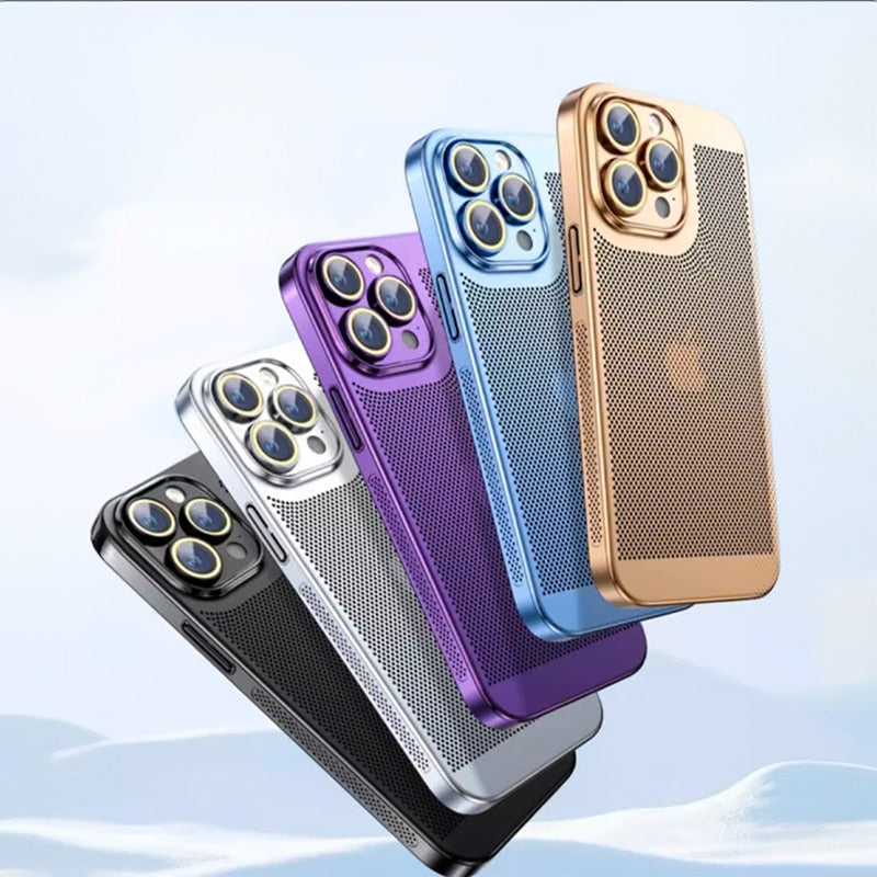IPhone 12 a 14 Series / Funda Pro Metálica