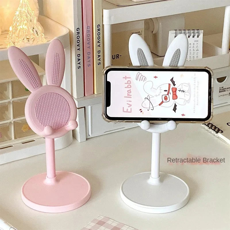 Soporte de mesa conejos / Ajustable para tableta, iphone, ipad