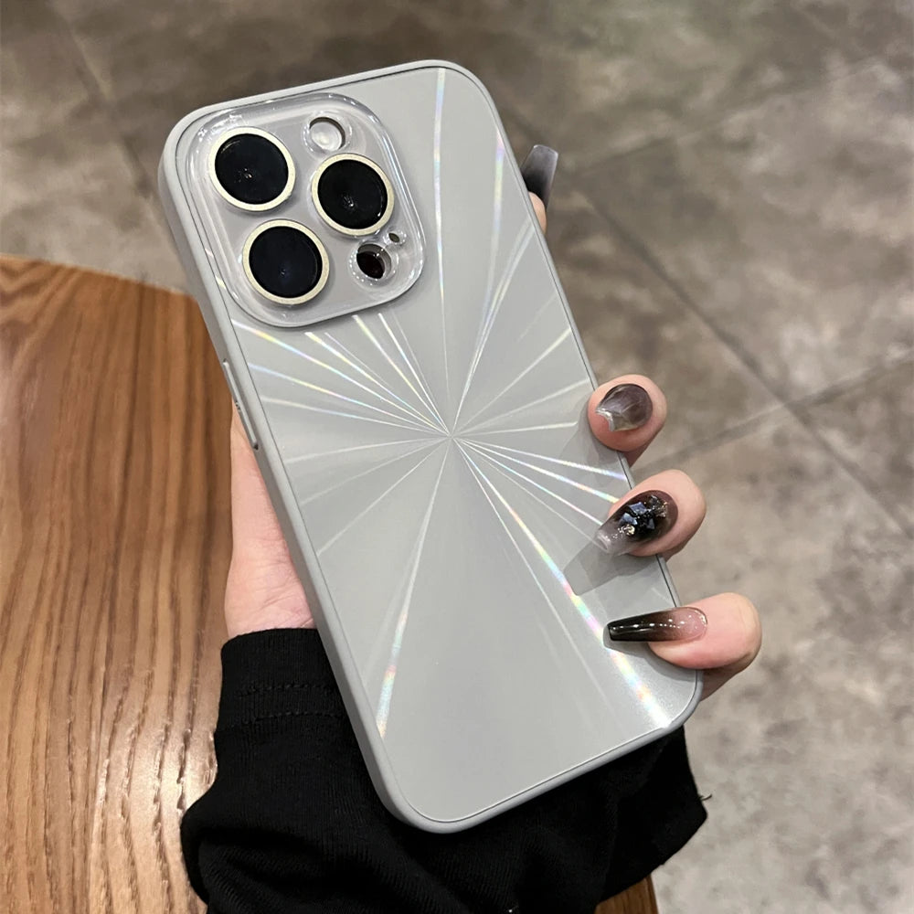 iPhone 13 a 15 / Funda Nueva Platino