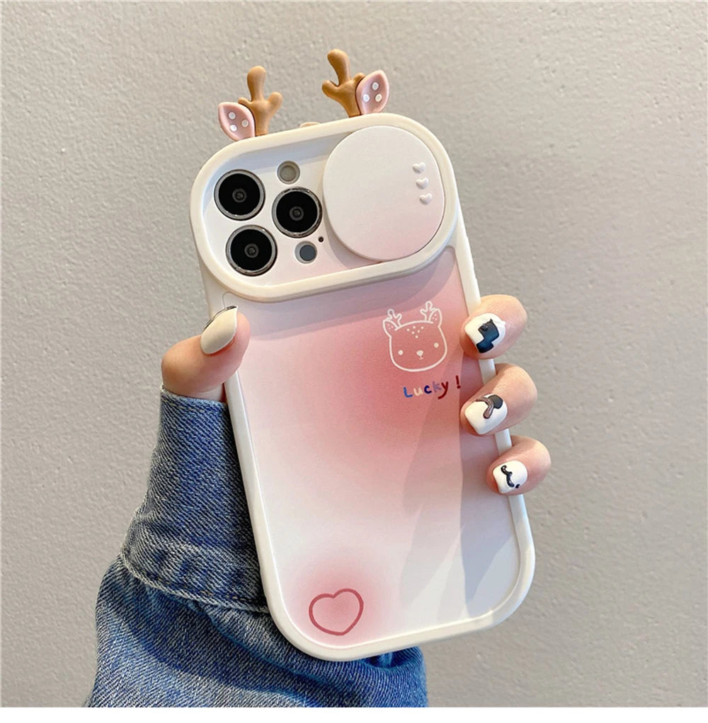 iPhone X a 15 / Funda Animales Bonitos
