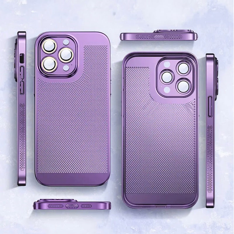 IPhone 12 a 14 Series / Funda Pro Metálica