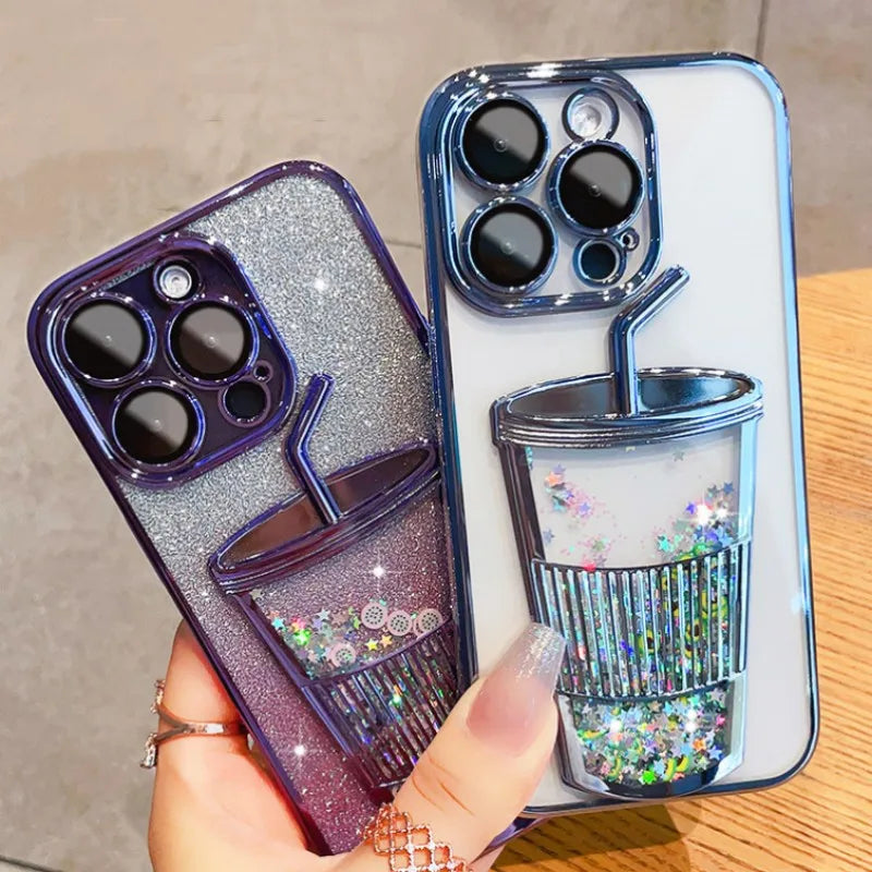 iPhone 14 y 15 / Funda Milk Shake