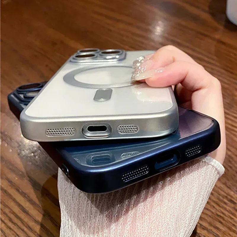 PROMOCIÓN / Funda Titanio MagSafe iPhone 11 a 13
