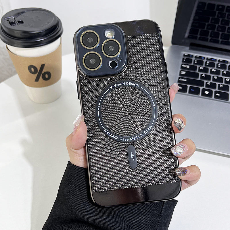 iPhone 11 a 13 MagSafe / Funda Super Lujo