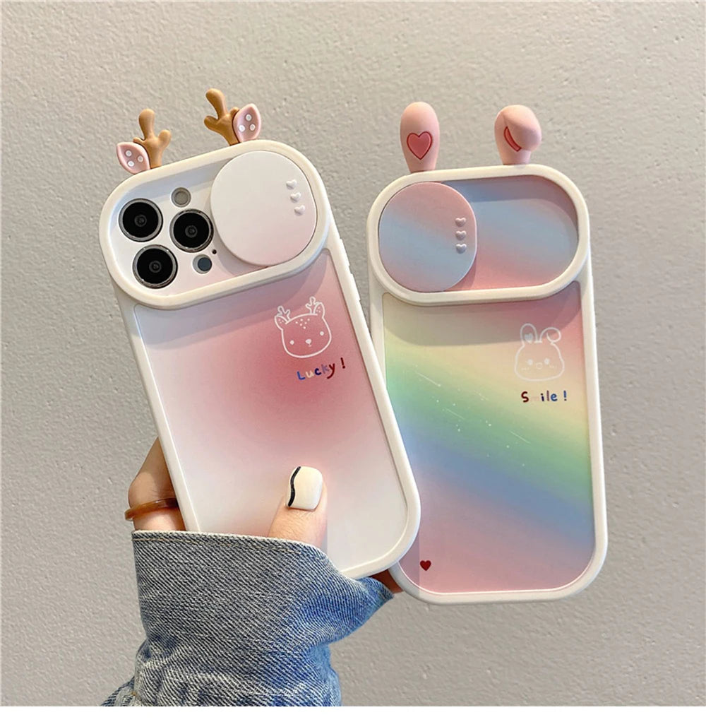 iPhone X a 15 / Funda Animales Bonitos