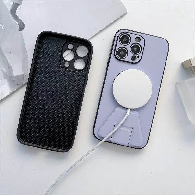 iPhone 11 a 14 MagSafe  / Funda Zion con base de Soporte