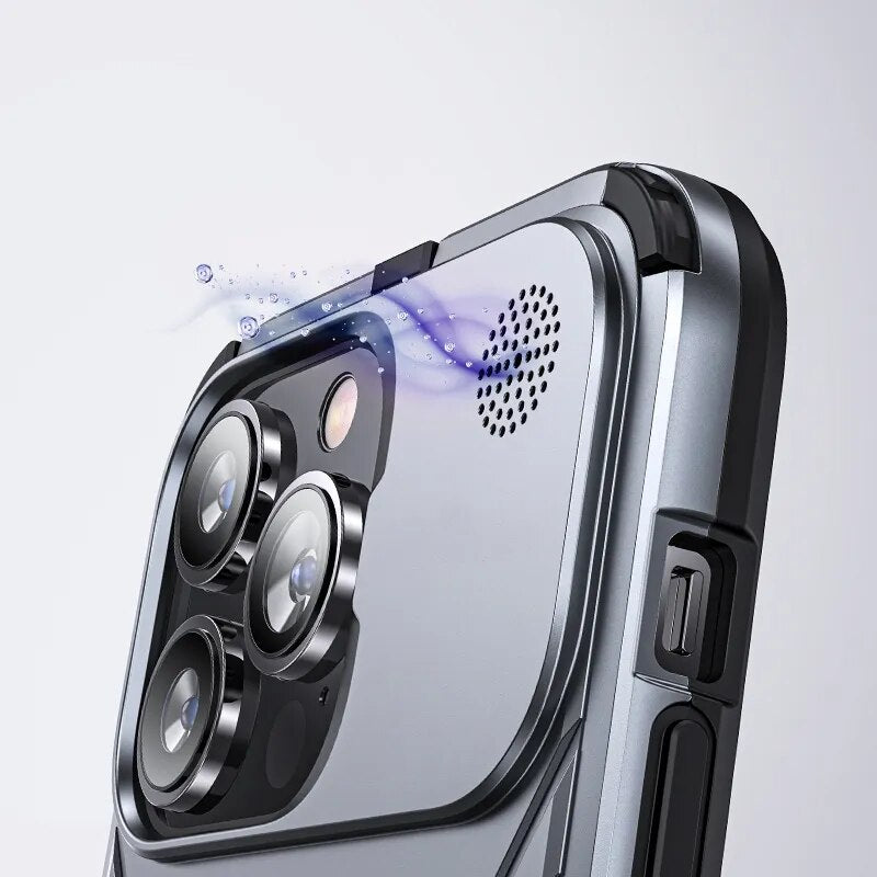 iPhone 14 y 15 MagSafe  / Funda Titanio