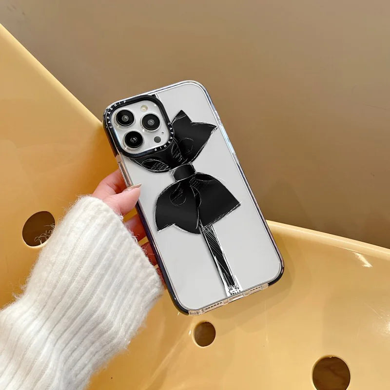 iPhone 7 a 15 /  Funda Black & White